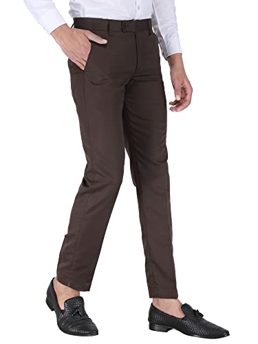 Image of UpToDate Fashion Mens Slim Regular Fit Formal Trouser Formal Pant for Men