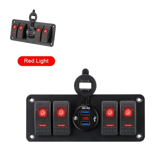 Voltmètre de circuit LED et prise USB pour éviter les pannes auto - 7