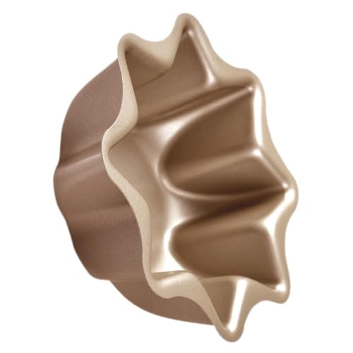 Gadpiparty Molde para Pastel Octogonal de Acero al Carbono Molde Antiadherente Reutilizable de 1 Pieza para Tarta de Huevo y Muffins Caseros Adecuado para Hornear Horno Doméstico
