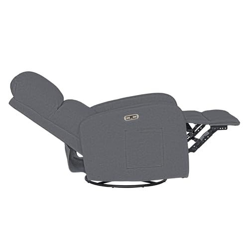 Sillón Reclinable Gris Plegable miniatura 6