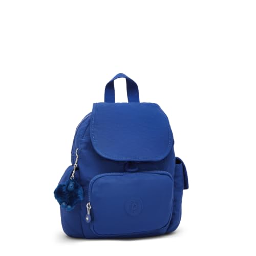 Image of Kipling City Pack Mini Backpack, Lightweight Compact Daypack with Multiple Pockets, Adjustable Straps & Everyday Travel Backpack - Blazing Blue