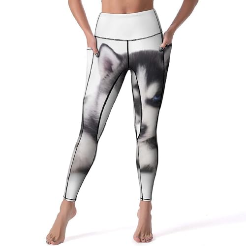 Legging femmes yoga et running taille haute pour gym s
