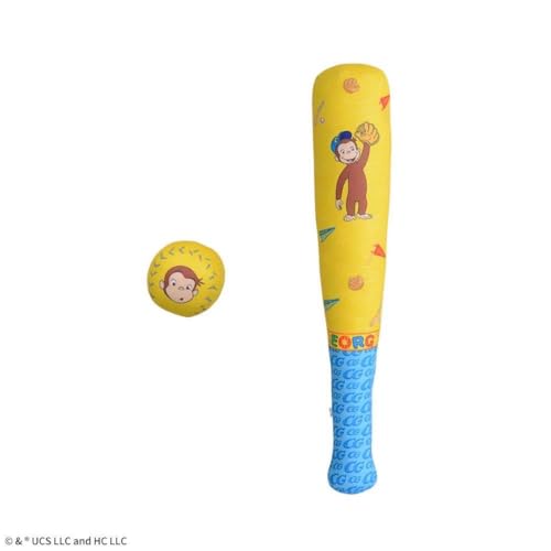 おさるのジョージ プレミアムキッズソフト野球セット