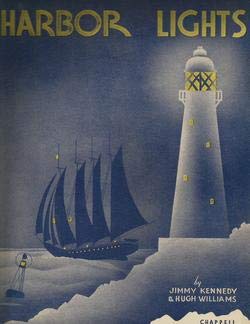 Harbor Lights Vintage Original Sheet Music Jimmy Kennedy & Hugh Williams