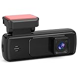 GITESI Front Dash Cam for Cars: 1080P Dash Camera Mini Front Dashcam with Car Camera 120° Wide Angle Super Night Vision 24 Hour Parking Monitor Loop Recording (Black)