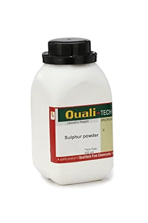 Microtroniks Quali-Tech Sulphur Powder 99 % Pure(100 Gm), [S], CAS: 7704-34-9