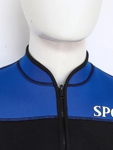 Chaqueta de Buceo para Hombre, Camiseta para Deportes Acuáticos con Cierre Frontal, Top de Traje de Neopreno de 3mm, Chaleco para Surf miniatura 6