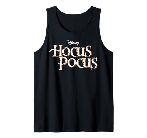 Débardeur Disney Hocus Pocus Logo vêtement sans manches sorcières noir adulte