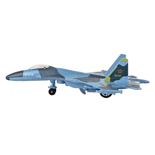 Image of Toys Uncle Diecast Aeroplane Scale Model, (1:400 Fighter Aeroplane with Light and Sound (Type 16))