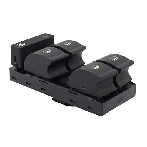 NewYall Front Left Driver Side Electric Power Window Master Control Switch for Audi A4 S4 2002-2008 8E0959851B 8Z0959851D