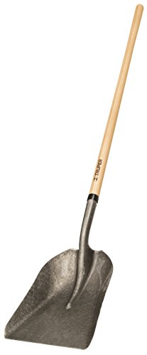 Truper 33114 Tru Pro Eastern Pattern Steel Scoop, Long Handle, 48-Inch