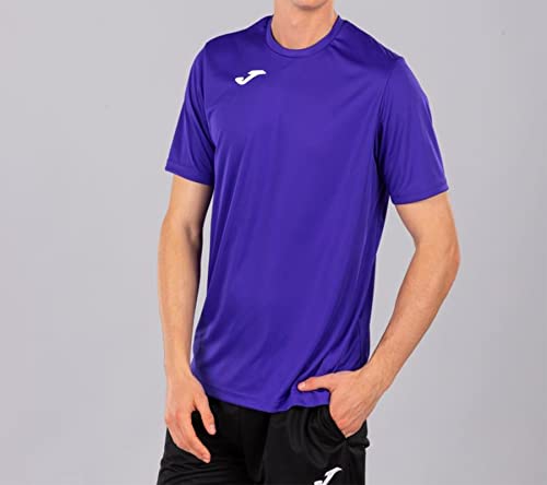 Joma Combi T-Shirt Manches Courtes Homme, Violet, L - Image 3