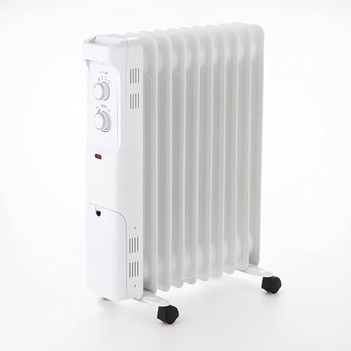 ノーブランド品 オイルヒーター POH-1210KS-W ホワイト の商品画像 6