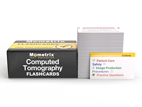 Computed Tomography Study Cards: CT Exam Prep Review for the ARRT Computed Tomography Exam [Full Color Cards]