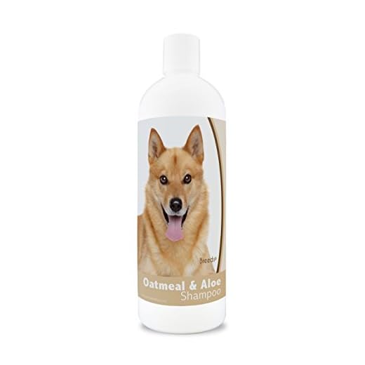 Healthy Breeds Finnish Spitz Oatmeal Shampoo with Aloe 16 oz