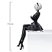 LUNK 2B Figure Anime 2Bautomata 2B Action Figure Statue 2Byorha No.2 Type B Figurine 5.9in Game Lady Sitting Position Sculpture Model Collectible Desktop Decoration Gifts