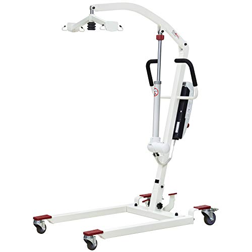 Prowinch Portable Electric Patient Lifter 400 lbs. Medical Body Lifter and Transport with Full Size Polyester Harness - Thumbnail 2