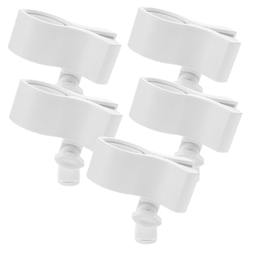 ERINGOGO 5pcs Durable Mic Clip Holder Microphone Stand Clamp with Reliable Grip Easy Installation Lightweight for Go Recording Sessions