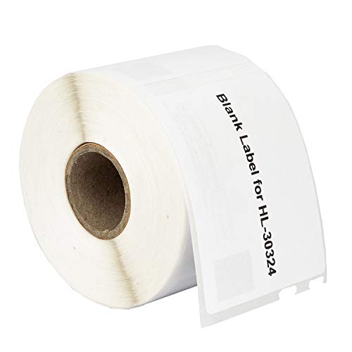 Houselabels Compatible Dymo 30324 Media Labels (2-1/8" X 2-3/4") Compatible With Rollo, Dymo Lw Printers, 12 Rolls / 400 Labels Per Roll #TOP4