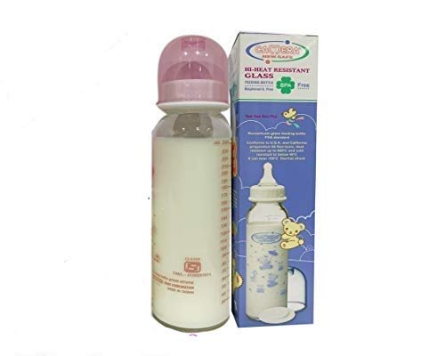 camera glass feeding bottle 120ml