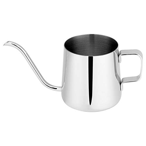 Lybunair Pour Over Gooseneck Drip Coffee Kettle Pot Pour Over Spout Coffee Tea Pot (250ml)