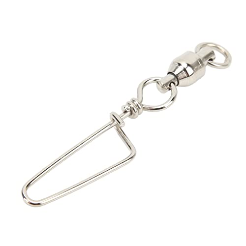 Rolamentos de Esferas de Pesca, Giros de Pressão de Pesca Versáteis de Aço Inoxidável 20PCS Rotação