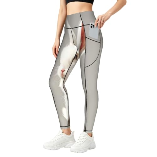 Pantalones de yoga para mujer tipo leggings de descanso con estampado