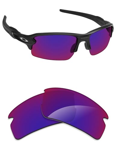 Image of Alphax Polarized Replacement Lenses for Oakley Flak 2.0 OO9295 59mm Sunglasses | Glare Reduction | Precision Cutting