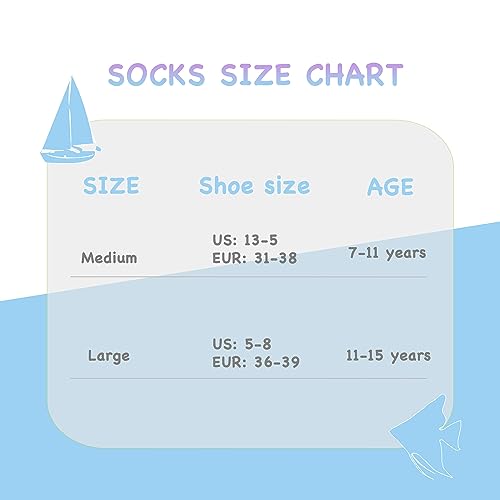 SERISIMPLE Ultra-Soft Viscose Bamboo Kids No-Show Socks Ankle Thin Comfortable Low Cut Socks for Boys&Girls Non Slip 5 Pairs4