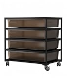 LumaGecko 4-Tier Ball Python Breeding Rack