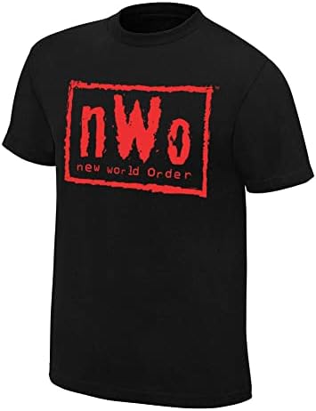 WWE NWO Wolfpac Black \u0026 Red T-Shirt 