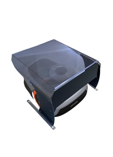Unterstand für Rasenmähroboter, kabellos, RTK GPS, 67 x 67 x 40 cm | wetterfest + UV-Schutz | Füße aus Edelstahl | Montagematerial inklusive | Made in Europe