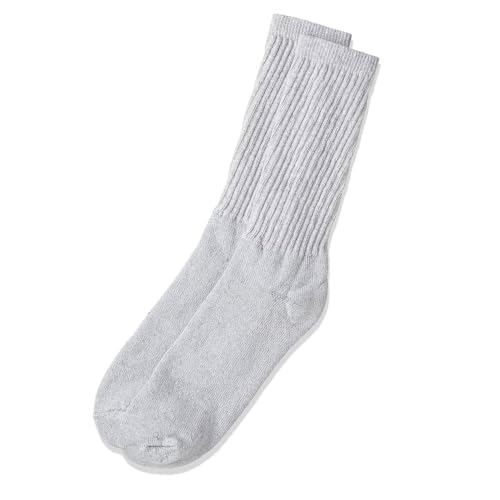 Railroad Sock 3 Pack Grey Work Socks With Welt Top