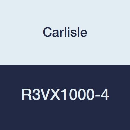 Carlisle R3VX1000-4 Rubber Power-Wedge Cog-Band Banded Belt, 4 Bands, 3/8