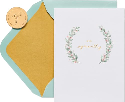 Image of Papyrus Sympathy Card (Wishes of Peace)