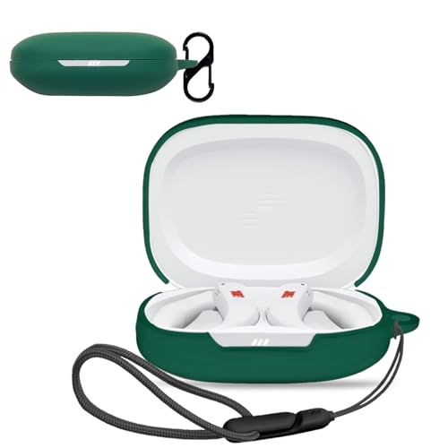 For JBL Endurance Peak 4 �p �P�[�X �J�o�[ �yNOUKAJU�z ���C�����X �C���[�z�� �V���R�� �ی�P�[�X �i�J���r�i�t��+�X�g���b�v�t�� �j �����h�~ �L�Y�h�~ �ϏՌ� �����[�d�\ �h�� �h�o (�O���[��)