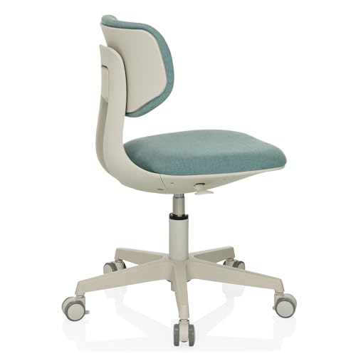 Silla giratoria para niños KIDDY Classic azul con respaldo regulable 6