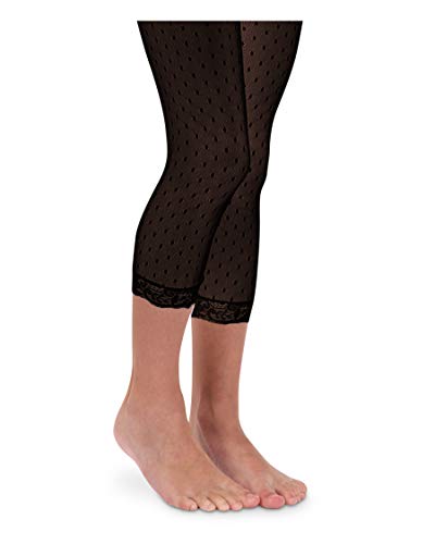 Jefferies Socks Girls 2-6X Dots And Frills Capri