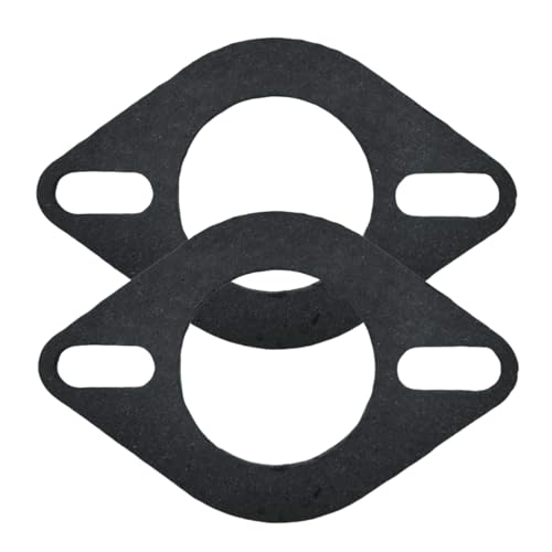 Image of 2-Pack Exhaust Flange Gaskets, Exhaust Gasket Seal, 2-Bolt Automotive Replacement Parts (1.5inches)