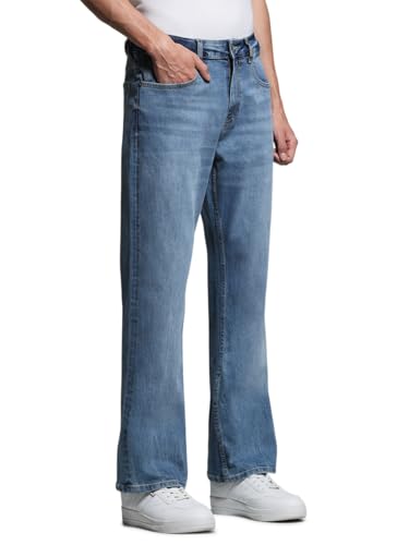 Image of Jack & Jones Men's Regular Fit Jeans | Low Rise | Jeans for Men