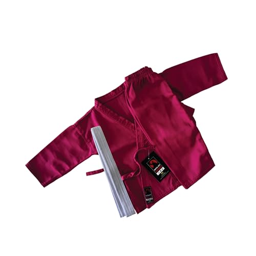 KImono Bebe Karate/Judo/Jiu Jitsu/Akido Tamanho 2 a 3 anos (Rosa)