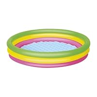 Bestway Summer Set Paddling Pool, Swimming Pool Toys, Water Pool Toys, Inflatable Baby, Kids Pool for Outdoors, Multiple Sizes, 60 Inch