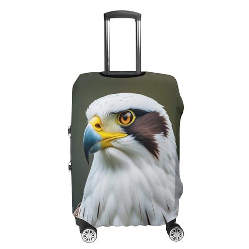 Carry on Luggage Cover Spear Falcon White Eagle Suitcase Covers for Luggages Tsa Approved Travel Luggage Sleeve Protector Elastic Suitcase Protector Anti-Scratch Washable Fits 19-30 Inch Case -L4