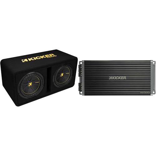 Kicker Key500.1 Smart Mono Amp & Dual 10