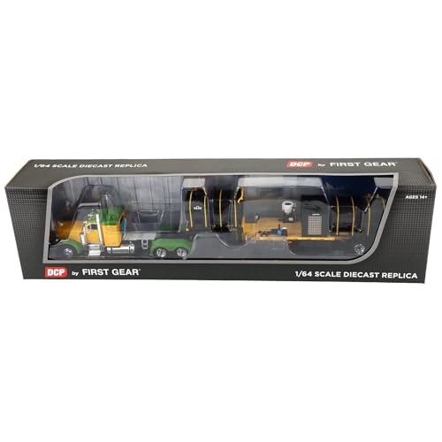 First Gear DCP 1/64 Peterbilt 379 con remolque miniatura 7