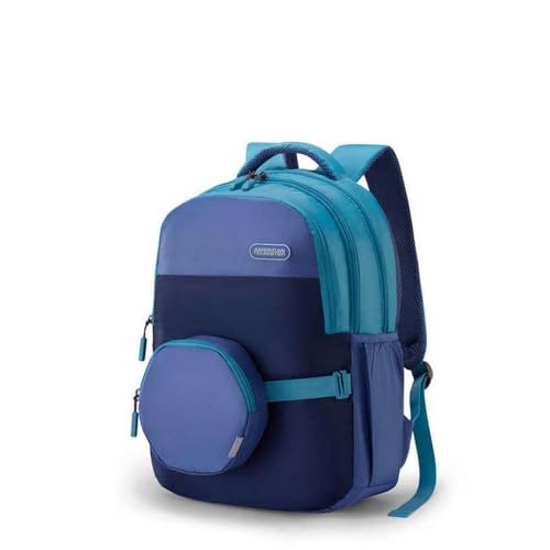 Image of American Tourister Zipper Hestia 3.0 Polyester Men's Backpack (Free Size, Green)