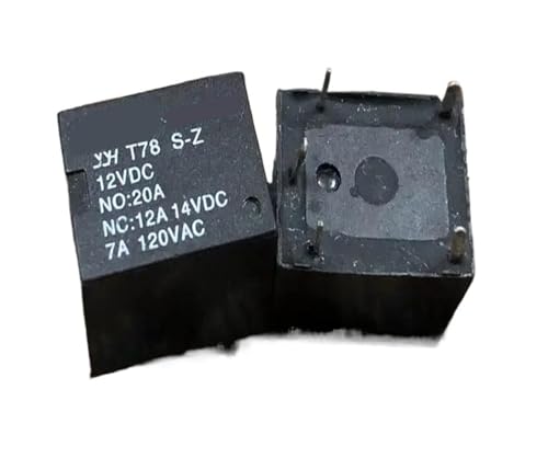 Relé YYH T78 SZ 12VDC soluciona fallos de corriente en elevalunas de 5 pines T78-1C