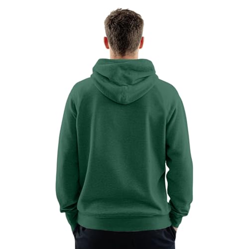 Big and Tall Hoodies for Men Oversized Sweatshirt Lightweight Streetwear Plain Hooded Fleece Pullover with Kanga Pocket2