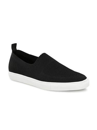 Buy STANPHORD Men Slip-On Casual Sneakers Black (TP 4189) - Image 5