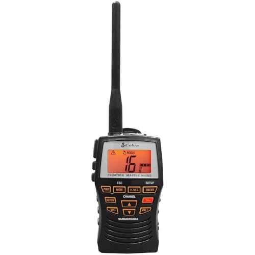 VHF portatile con buona qualità di ricezione e trasmissione, il Cobra MR HH150 FLTE è la scelta ideale per chiunque cerchi un prodotto leggero, facile da usare e resistente.
